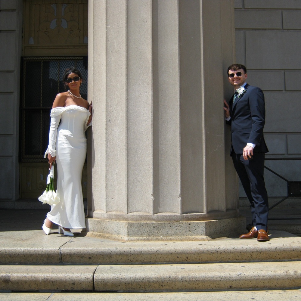 Meshki White Maxi Dress